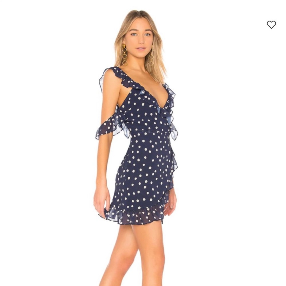LPA Ruffle Wrap Dress - Picture 3 of 6